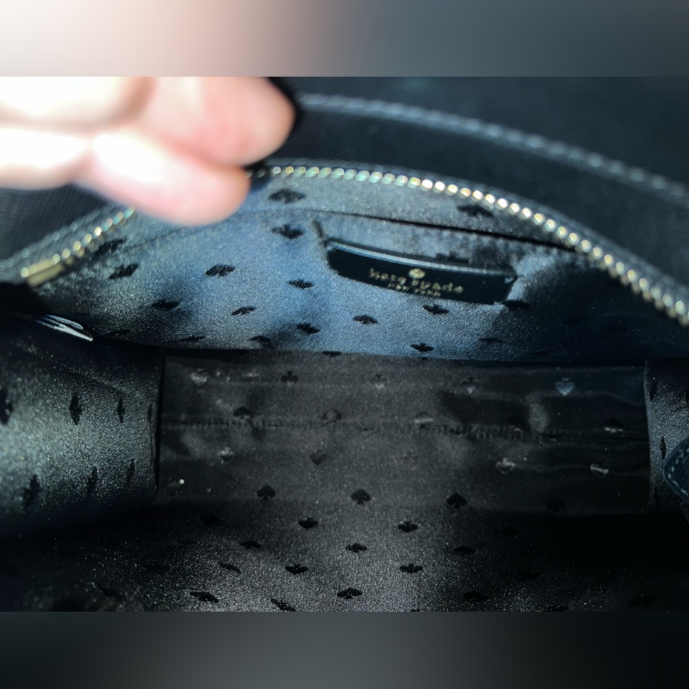 Kate Spade Black Glitter Tote Bag - Picture 4 of 6